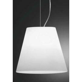 Egoluce Liola' Lampade a Sospensione Vetro Bianco