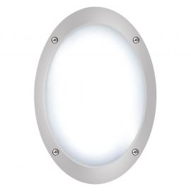 Rossini Treck Ovale Grigio Tuttaluce Applique a Parete o Plafoniera per Esterni 20570-GR