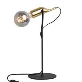 Rossini Karaoke Neroottonesatinato Lampada da tavolo KAR003NOTS