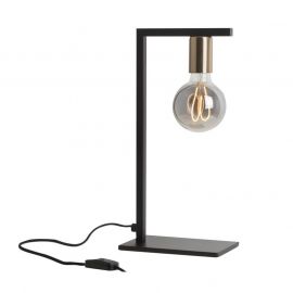 Rossini Twin Neroottonesatinato Lampada da tavolo TWI004NOTS