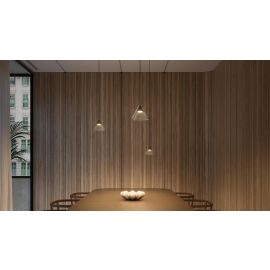 Cini & Nils Cordina Conico Vetro Trasparente Led Lampade a Sospensione