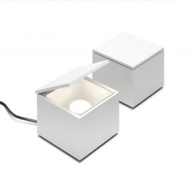 Cini & Nils Cuboluce Led Bianco Lampade da Tavolo per Interni