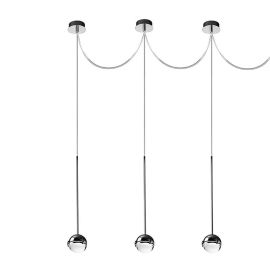 Cini & Nils Convivio Led Sopratavolo Multipla Lampade da Sospensione