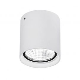 Rossini Kuba Tondo Led Bianco Faretti a Soffitto per Esterni KUB001B