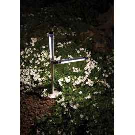 Egoluce Agos Led Doppio Lampade da Terra per Esterni