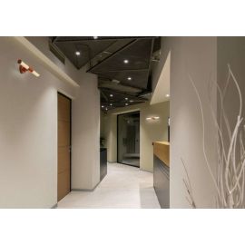 Egoluce Bagliori Doppia Led Orizzontale Lampade da Parete o Applique per Interni