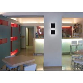 Egoluce Eclipse Quadra Led Faretti a Parete o Applique per Interni