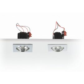 Egoluce Geko Adjustable Quadro Led Faretti a Incasso da Soffitto per Interni