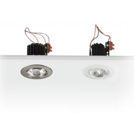 Egoluce Geko Adjustable Tondo Led Faretti a Incasso da Soffitto per Interni