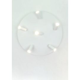 Egoluce Iris 6 Luci Lampade da Soffitto o Plafoniere per Interni