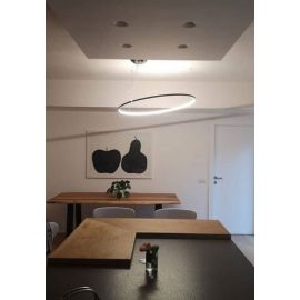 Egoluce Lancia Tonda Led Decentrata Lampade a Sospensione per Interni