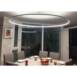 Egoluce Lancia Tonda Led Decentrata Lampade a Sospensione per Interni