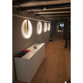 Egoluce Lancia Tonda Led Lampade a Parete o Apllique per Interni