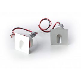 Egoluce Spoon Quadro Led Faretti a Incasso da Parete per Interni
