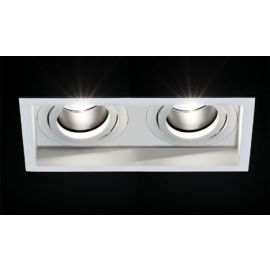 Microluce Cubettino Due Faretti Led 