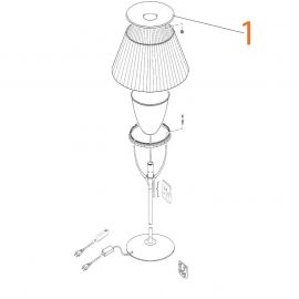 Ricambi Flos Romeo Soft T1  Anello Copertura codice RF03203
