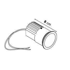 Ricambi Accessori Egoluce Cob Led IP54