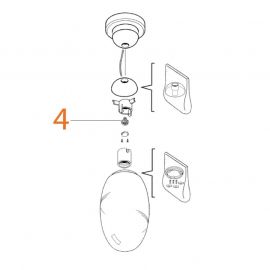 Ricambi Flos Brera S Bloccacavo Filettato Esterno codice RF05187
