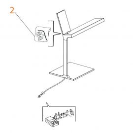 Ricambi Flos D'e-Light Kit Connettori RF0030001
