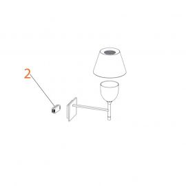 Ricambi Flos KTribe W Dimmer RT99 PCG 230V