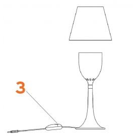 Ricambi Flos Miss K T Dimmer Led 1004P LFP100-240V 4-150WHL 4-25W 