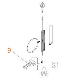 Ricambi Flos OK Assieme Alimentatore e Spine codice RF3320100   