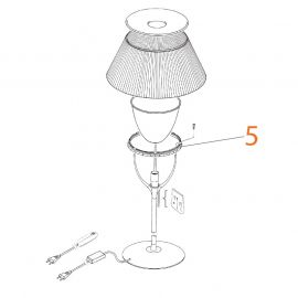 Ricambi Flos Romeo Moon T2 Anello di Sostegno codice RF05307