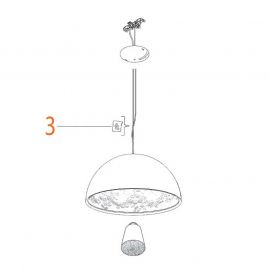 Ricambi Flos Skygarden S1 Sacchetto con quantità 5 anelli OR codice RF05382