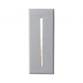 Rossini Block Led  Grigio Faretti a Incasso da Parete per Esterni