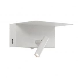 Rossini Lampada da Parete / Applique Led Fringe Usb Bianco