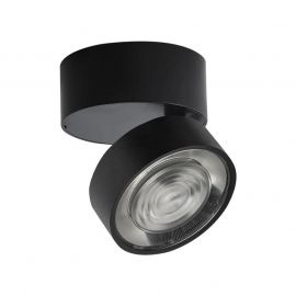 Rossini Hole Lampade da Parete o Soffitto / Plafone o Applique Led Base Nera - Nero