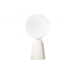 Rossini Kantan Lampada da Tavolo Bianco