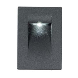 Rossini Kora Led Antracite Verticale Faretti da Incasso a Parete per Esterni