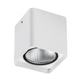 Rossini Kuba Quadrato Led Bianco Faretti a Soffitto per Esterni