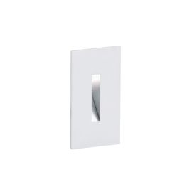 Rossini Req Led Piccolo Bianco Faretti a Incasso da Parete Segnapasso per Interni Dimensioni