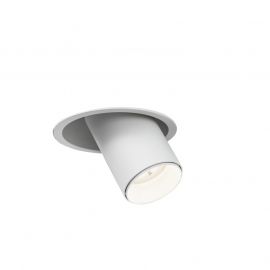 Rossini Rod Faretto a incasso a Soffitto Orientabile Bianco