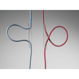 Vesoi Accessori Regolo in Vetro per Cavo elettrico Ø 1,2cm Max