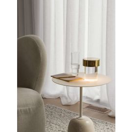 Flos Last Order Clear Led Ottone Lampada da Tavolo per Interni o Esterni