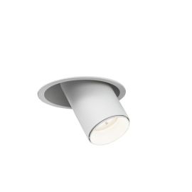 Rossini Rod Faretto a incasso a Soffitto Orientabile Bianco