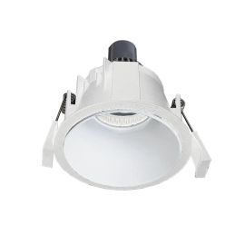 Rossini Virtual Faretto a Incasso a Soffitto Tondo Bianco-Bianco